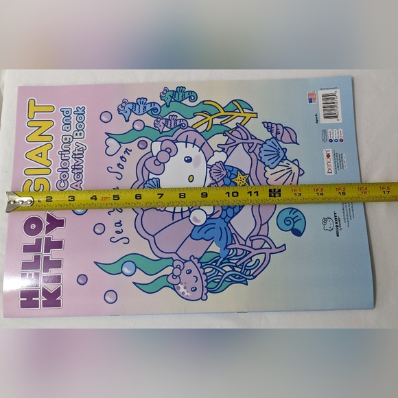 Hello Kitty Sanrio Giant Coloring and Activity Book, NEW - Picture 5 of 6